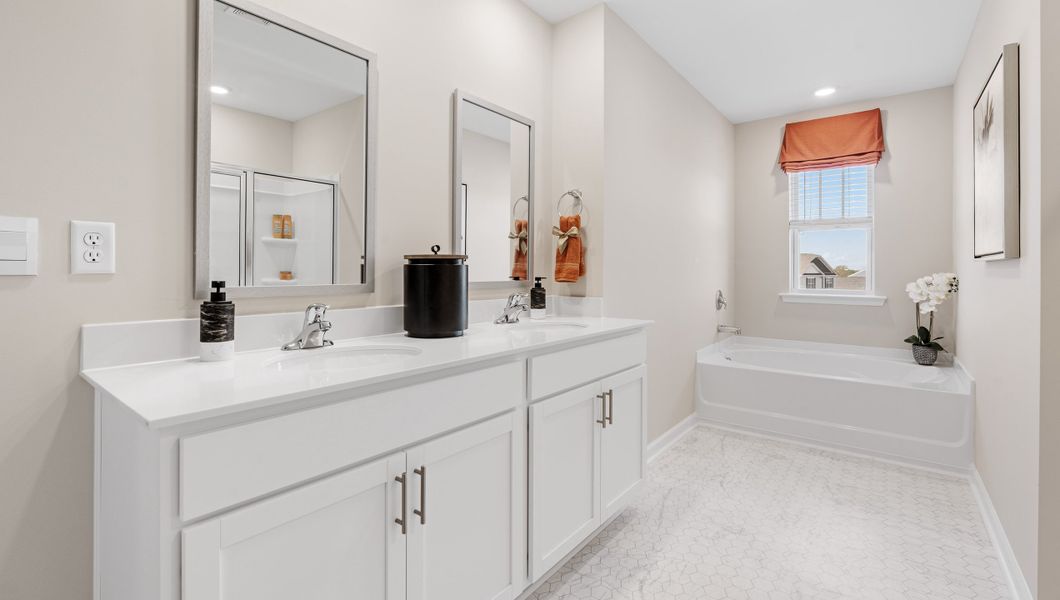 Furnished interior in a model home at Woodglen in Piedmont (Image 26).