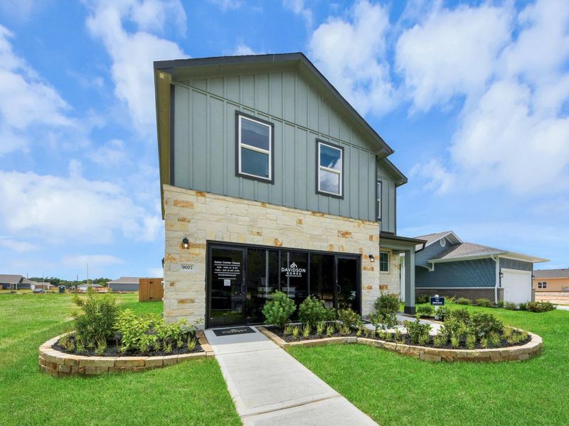 Front exterior of a home in the Robins Landing community, located in Houston, TX (Image 5). Front exterior of a home in the Robins Landing community, located in Houston, TX (Image 5).