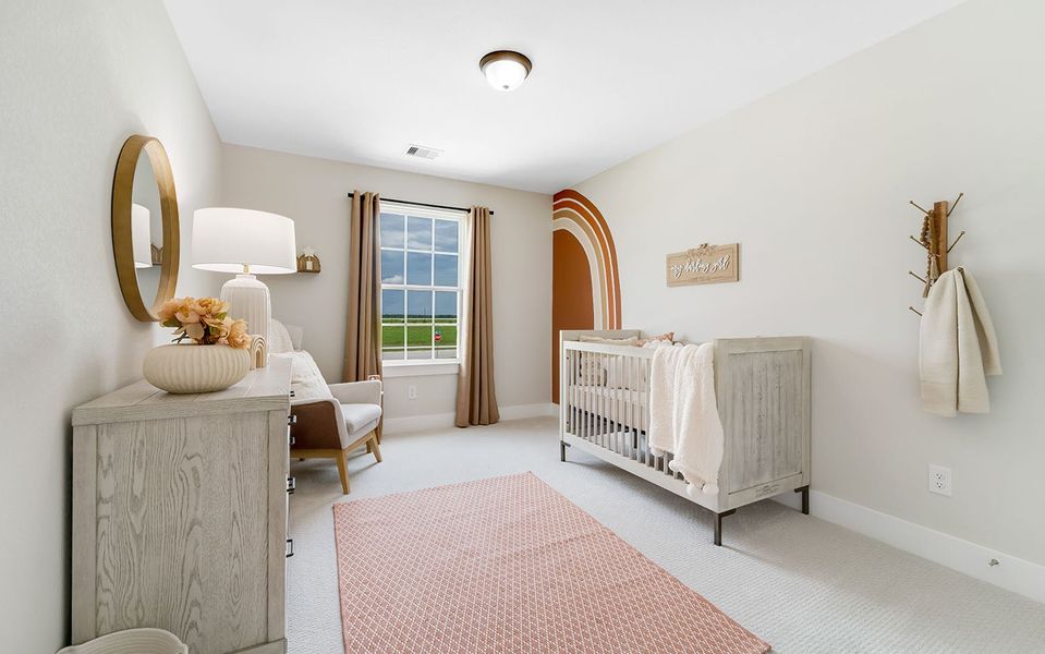 Furnished interior in a model home at River Ranch Meadows in Dayton (Image 58). Furnished interior in a model home at River Ranch Meadows in Dayton (Image 58).