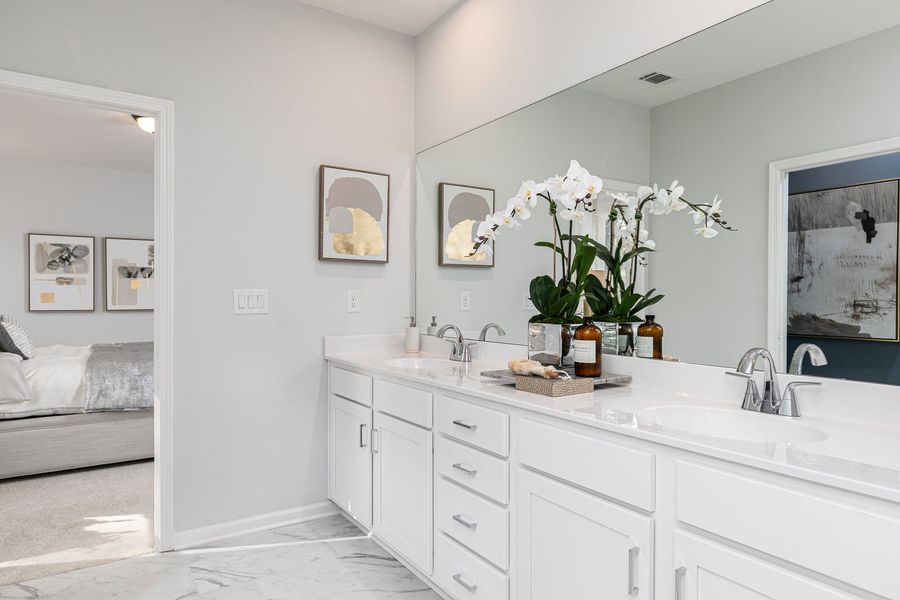 Spa-inspired baths