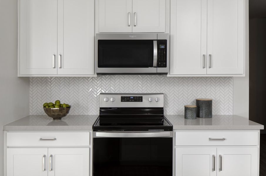 Furnished interior in a model home at Sabino at Wales Ranch in San Tan Valley (Image 6).
