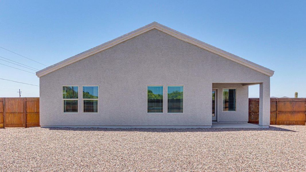 Exterior details of a home in Redford Estates, Tucson (Image 8). Exterior details of a home in Redford Estates, Tucson (Image 8).