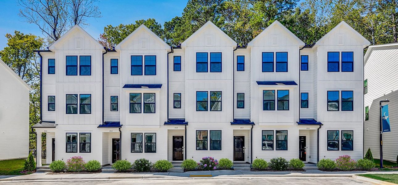 Savannah Crescent Townes Streetscape 102025