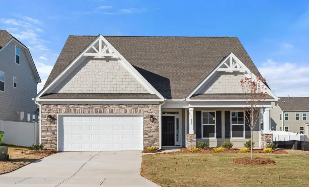 Front exterior of a home in the Arbordale Reserve community, located in Elgin, SC (Image 2). Front exterior of a home in the Arbordale Reserve community, located in Elgin, SC (Image 2).