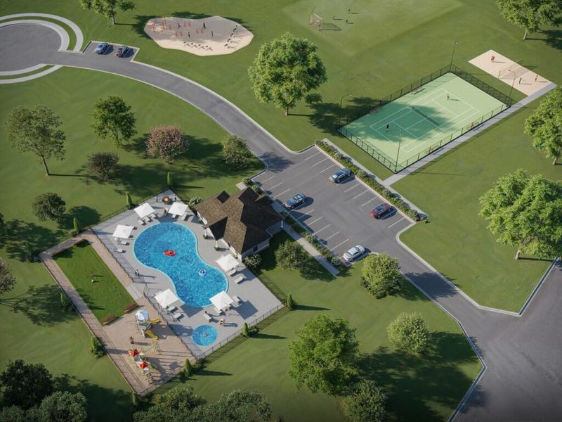 Community amenity available to residents of The Hills at Cedar Creek in Winder (Image 2).