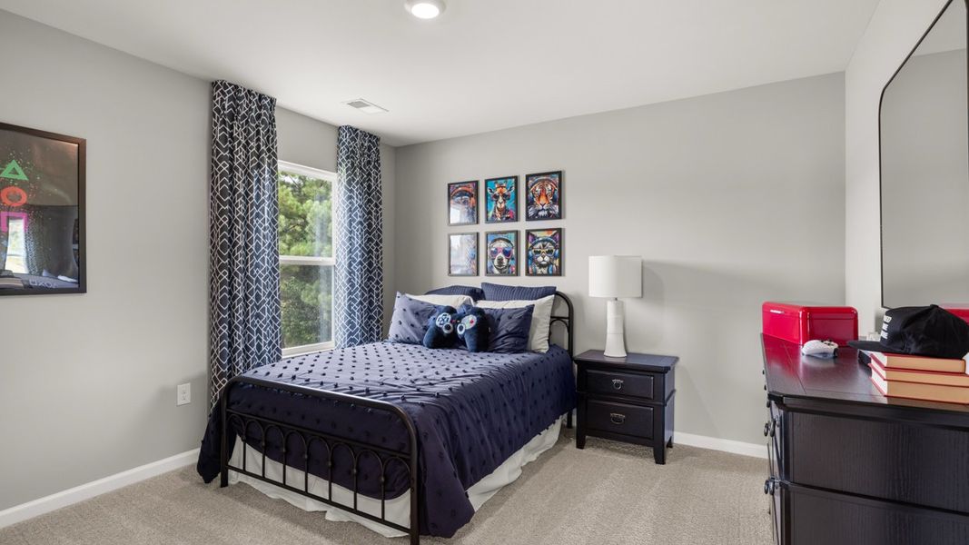 Furnished interior in a model home at Bridle Creek in Locust Grove (Image 17). Furnished interior in a model home at Bridle Creek in Locust Grove (Image 17).