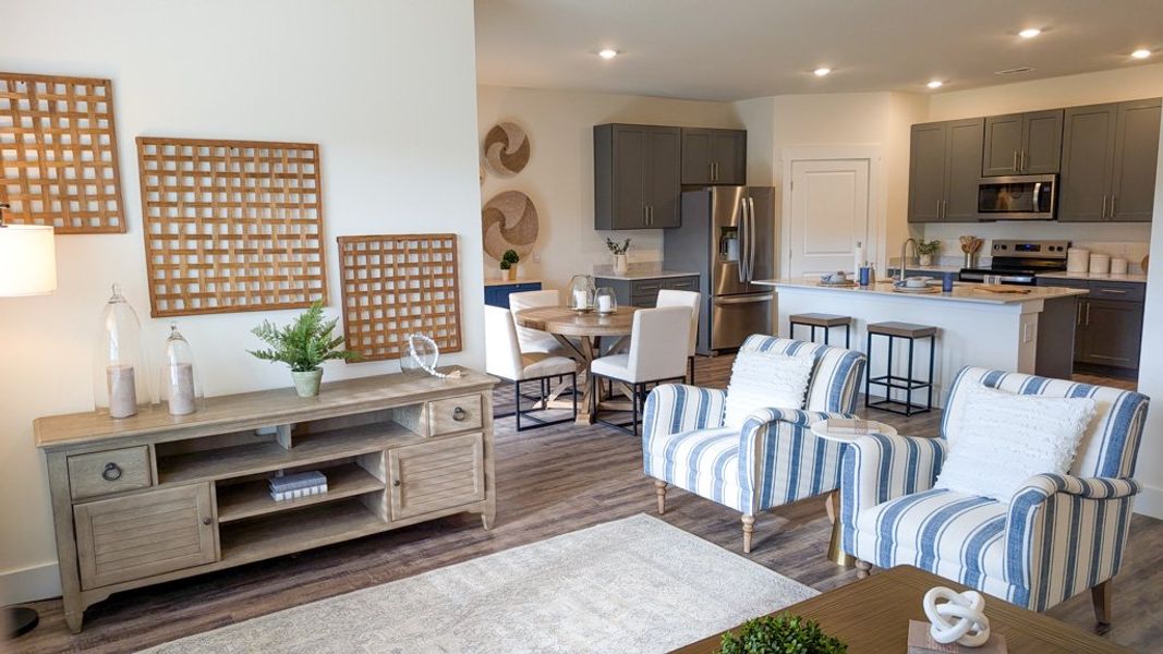 Furnished interior in a model home at Saint Andrews Garth in Kingsport (Image 13).
