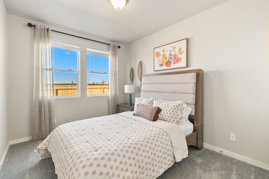 Furnished interior in a model home at Lochbuie Station – Jewel Collection in Lochbuie (Image 16).