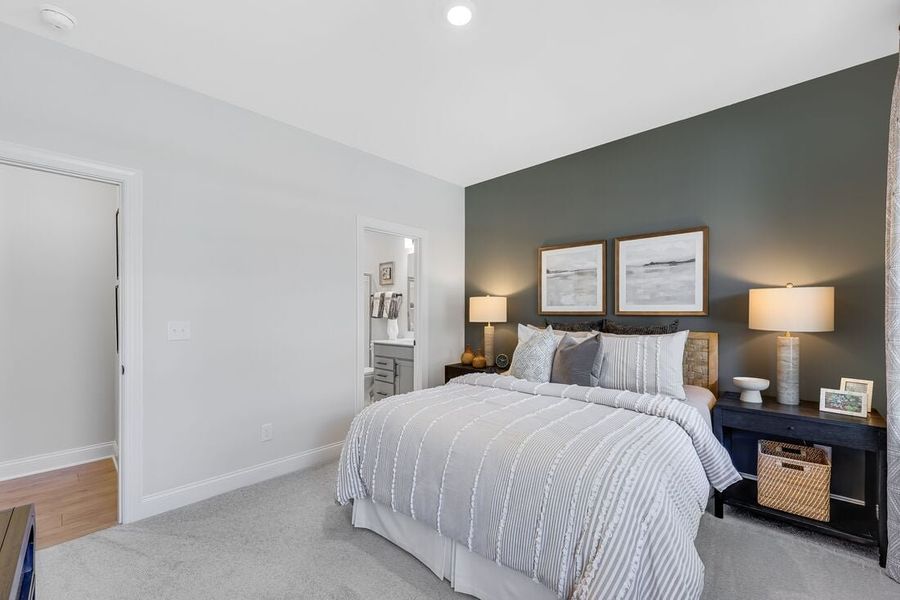 Furnished interior in a model home at Eagle Trace in Wendell (Image 47). Furnished interior in a model home at Eagle Trace in Wendell (Image 47).