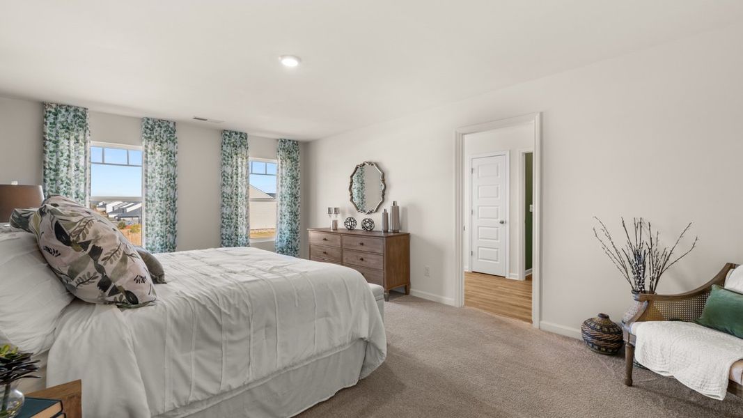 Furnished interior in a model home at The Reserve at Calcutta in Stockbridge (Image 40). Furnished interior in a model home at The Reserve at Calcutta in Stockbridge (Image 40).