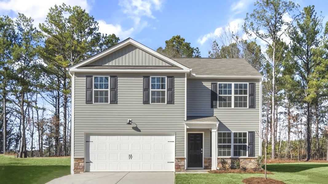 Front exterior of a home in the High Meadows community, located in King, NC (Image 8).