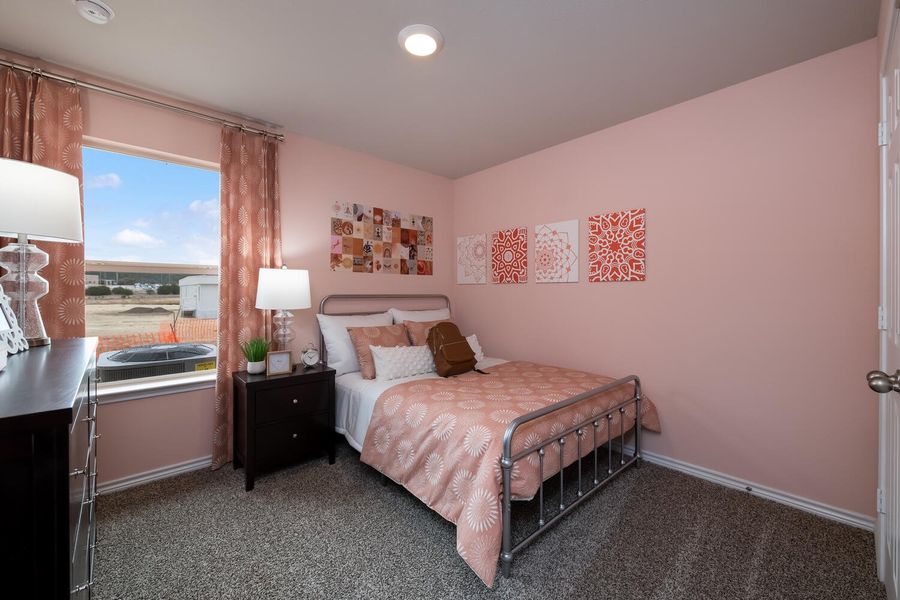 Furnished interior in a model home at Clayton Ranch in Copperas Cove (Image 24). Furnished interior in a model home at Clayton Ranch in Copperas Cove (Image 24).
