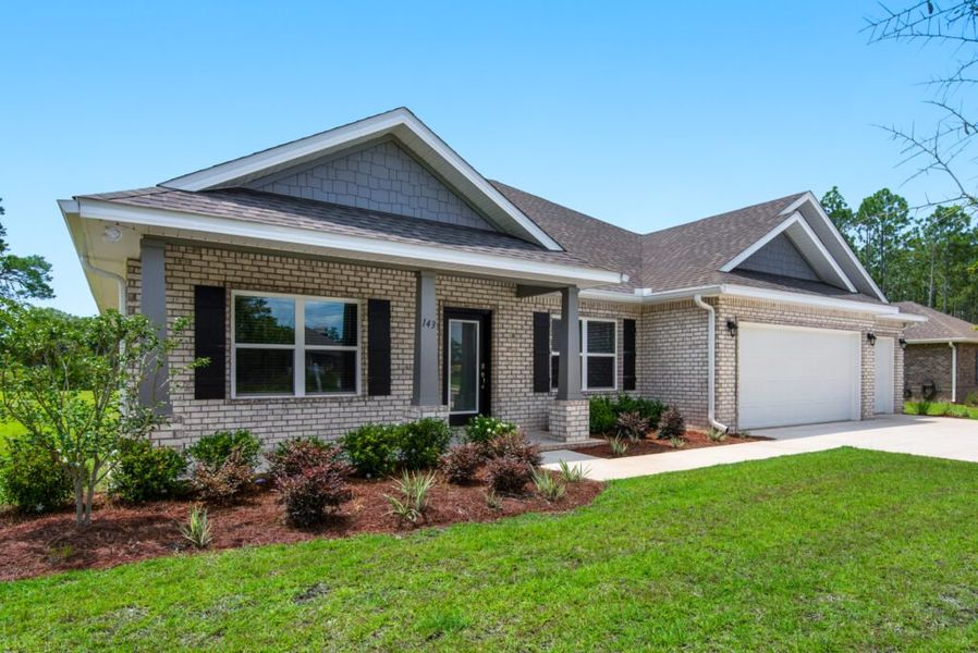 Front exterior of a home in the Windswept Estates community, located in Freeport, FL (Image 17). Front exterior of a home in the Windswept Estates community, located in Freeport, FL (Image 17).