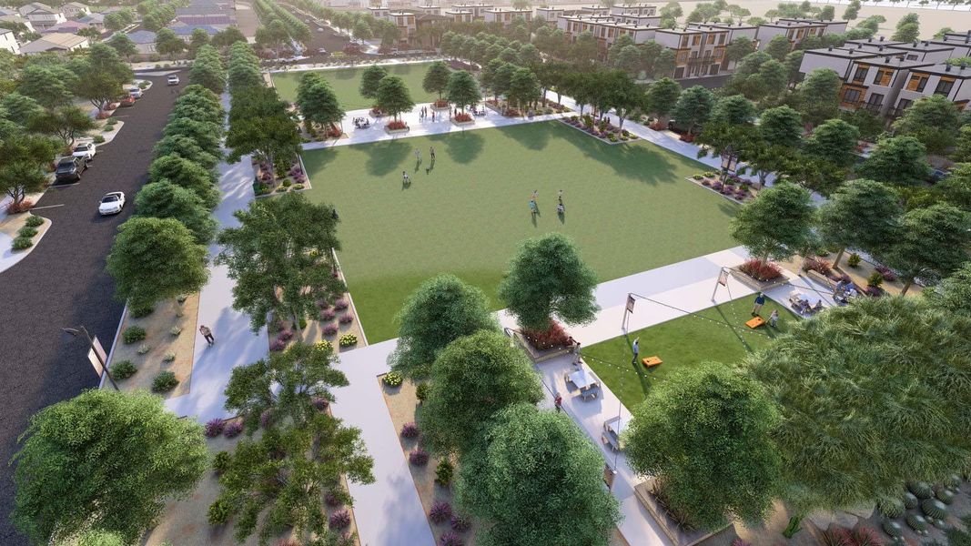 Amenities | Green Space | Elara at Moonlight | New Homes in Maricopa, AZ by Landsea Homes