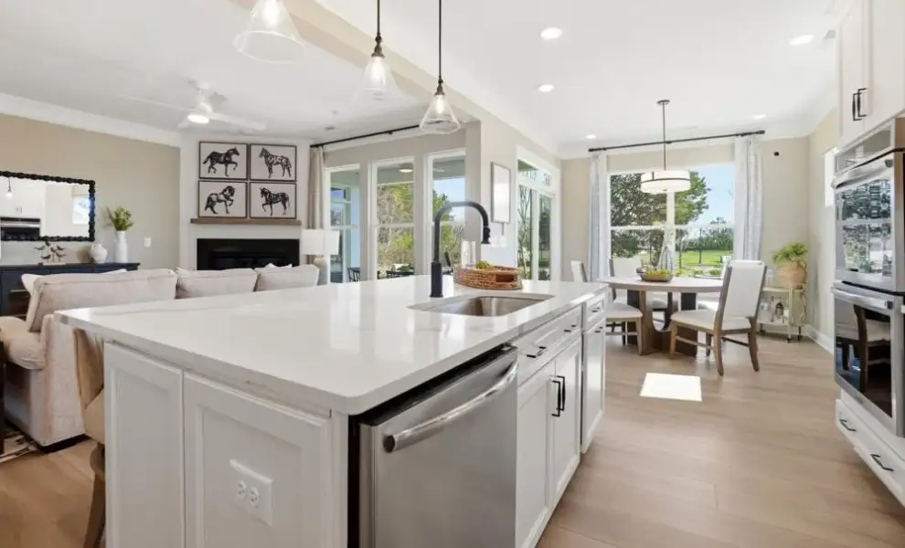 Furnished interior in a model home at Paisley Pointe in Boiling Springs (Image 37).