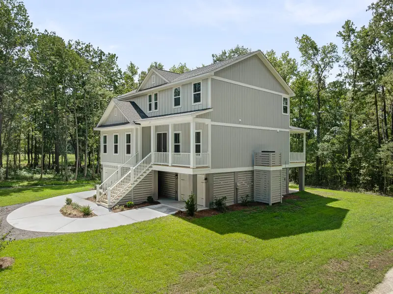 Front exterior of a home in the Ferryboat Landing community, located in Charleston, SC (Image 12).