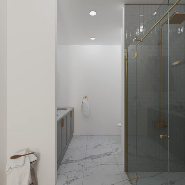 Furnished interior in a model home at High Park Lebanon in Lebanon (Image 6).