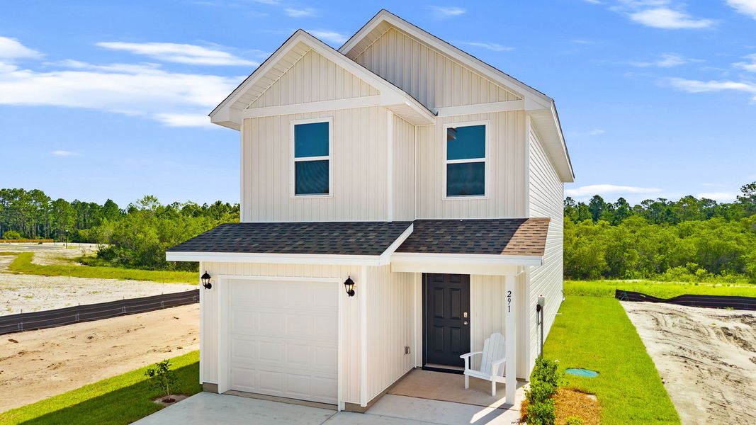 Front exterior of a home in the Salt Pines community, located in Port Saint Joe, FL (Image 16). Front exterior of a home in the Salt Pines community, located in Port Saint Joe, FL (Image 16).
