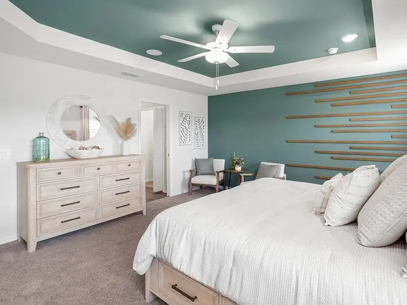 Homes at Touchstone include a spacious owner`s suite - Serendipity home plan