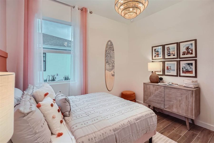 Furnished interior in a model home at Willow Pointe in Stuart (Image 33).