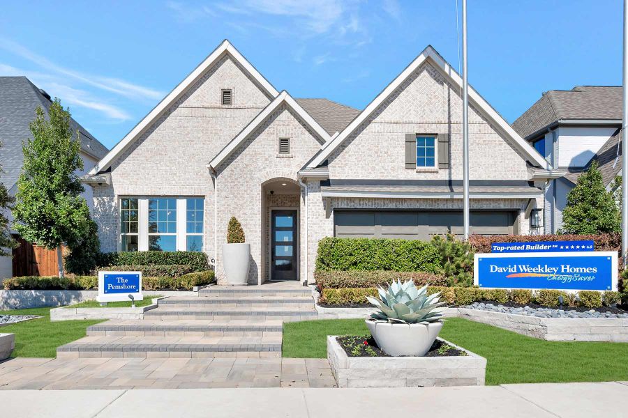 Front exterior of a home in the The Parks at Wilson Creek community, located in Celina, TX (Image 5).