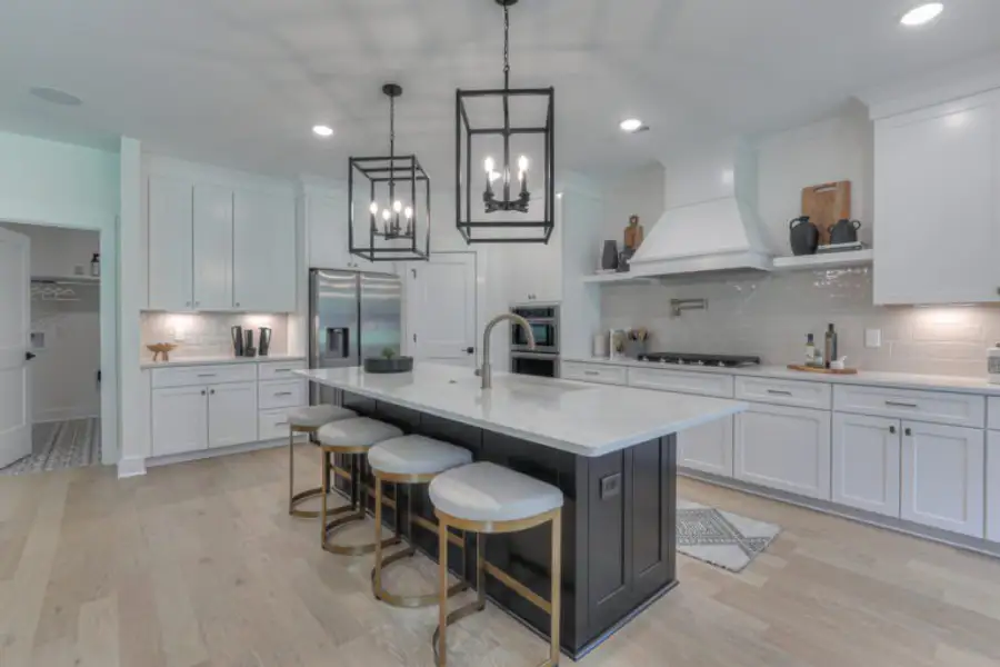 Furnished interior in a model home at Laurel Park in Hendersonville (Image 5).