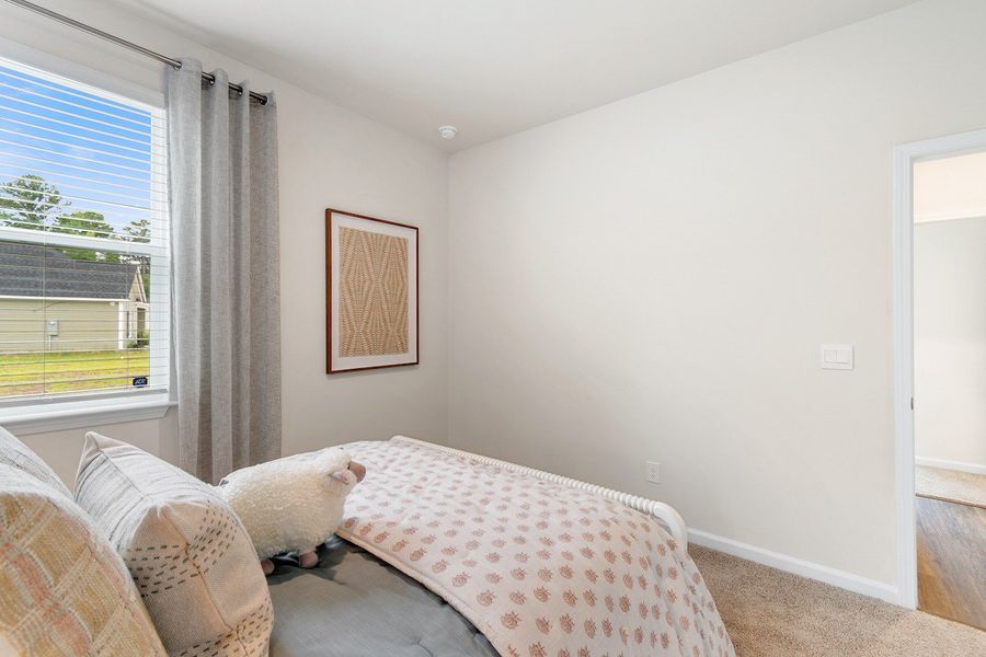 Furnished interior in a model home at Summerville in Darlington (Image 17).