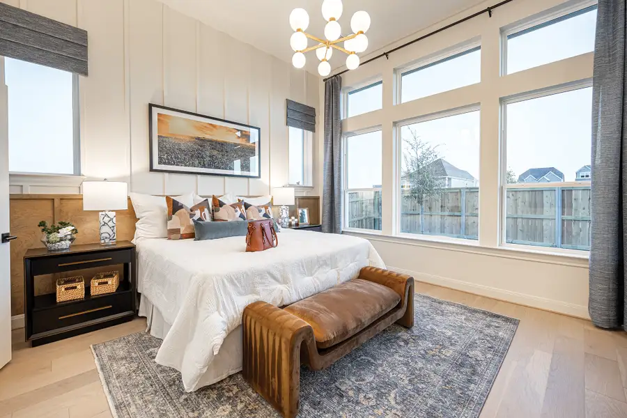 Furnished interior in a model home at Briggs Ranch – Signature Legacy Series in San Antonio (Image 22).