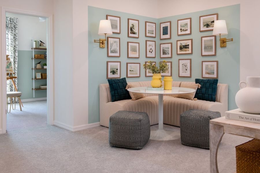 Furnished interior in a model home at Townwalk at Babcock Ranch in Punta Gorda (Image 11).