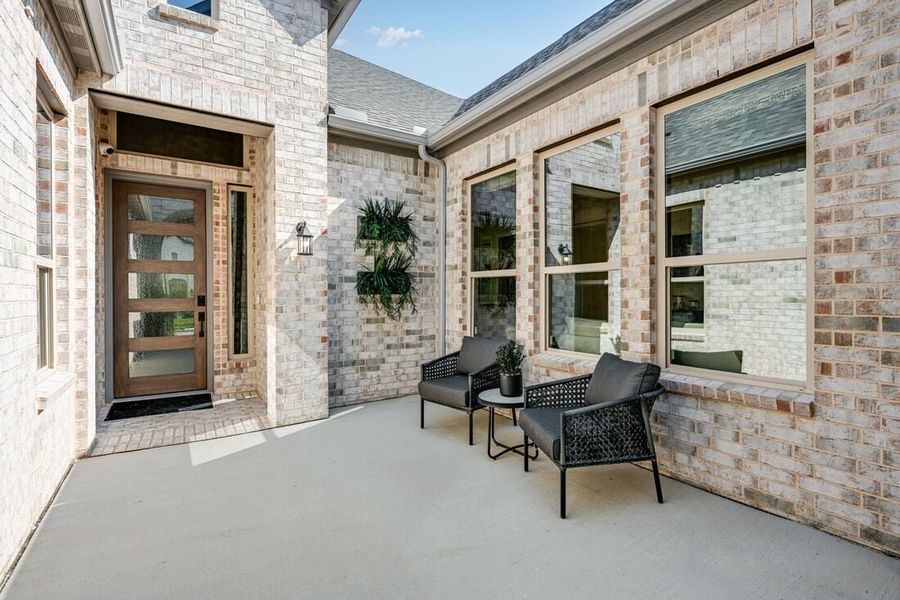 Exterior details of a home in The Ridge at Northlake 70s, Northlake (Image 6).