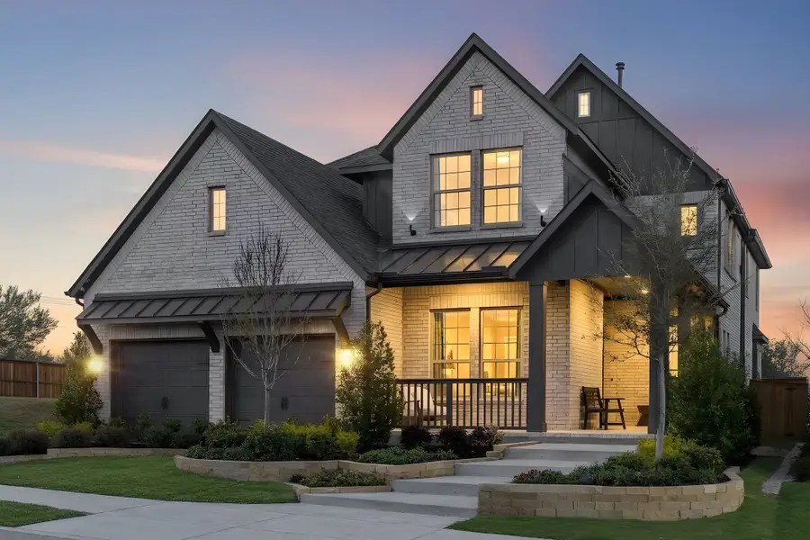 Front exterior of a home in the Providence Cove community, located in McKinney, TX (Image 3).