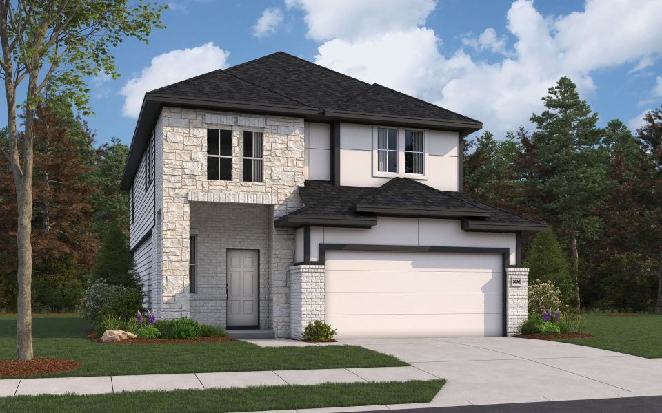 Rendering of floor plan. Colors and features may differ from shown representation.