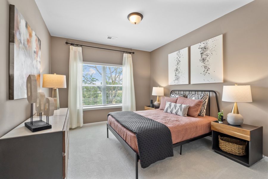 Furnished interior in a model home at Miranda Road in Charlotte (Image 12).