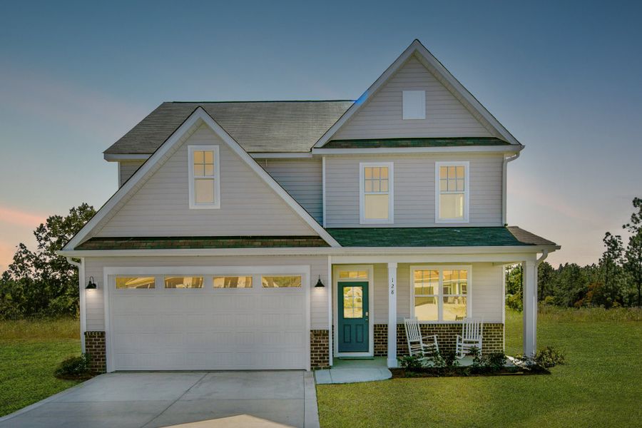 Front exterior of a home in the Holston community, located in Fuquay Varina, NC (Image 10).
