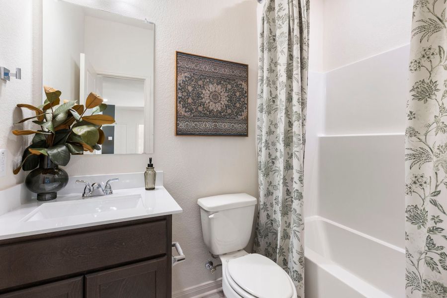 Furnished interior in a model home at The Reserve at Turnbo Ranch in Killeen (Image 32). Furnished interior in a model home at The Reserve at Turnbo Ranch in Killeen (Image 32).