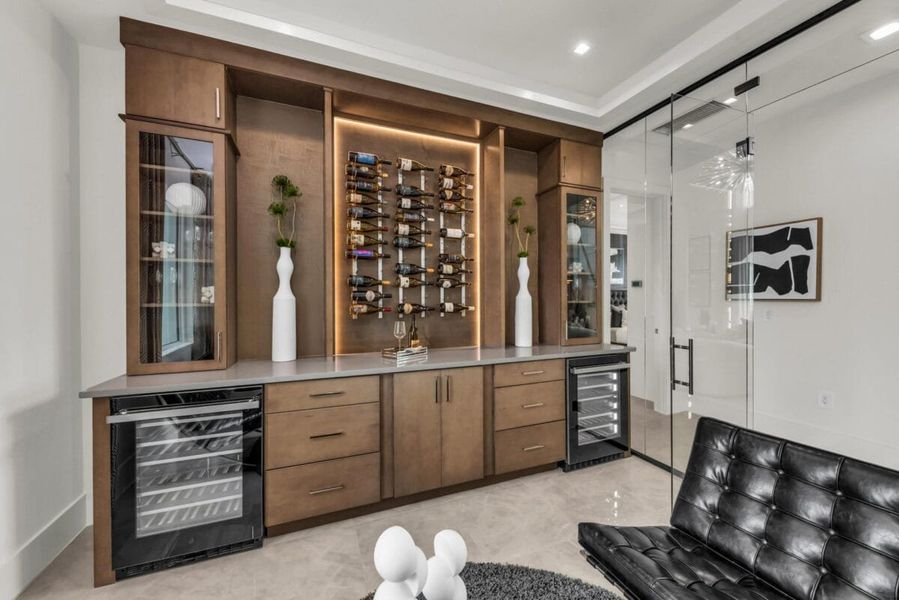 Furnished interior in a model home at Legends Bay in Bradenton (Image 183).