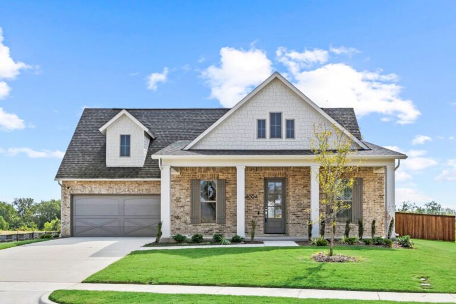 Front exterior of a home in the Chatham Reserve community, located in Providence Village, TX (Image 18). Front exterior of a home in the Chatham Reserve community, located in Providence Village, TX (Image 18).