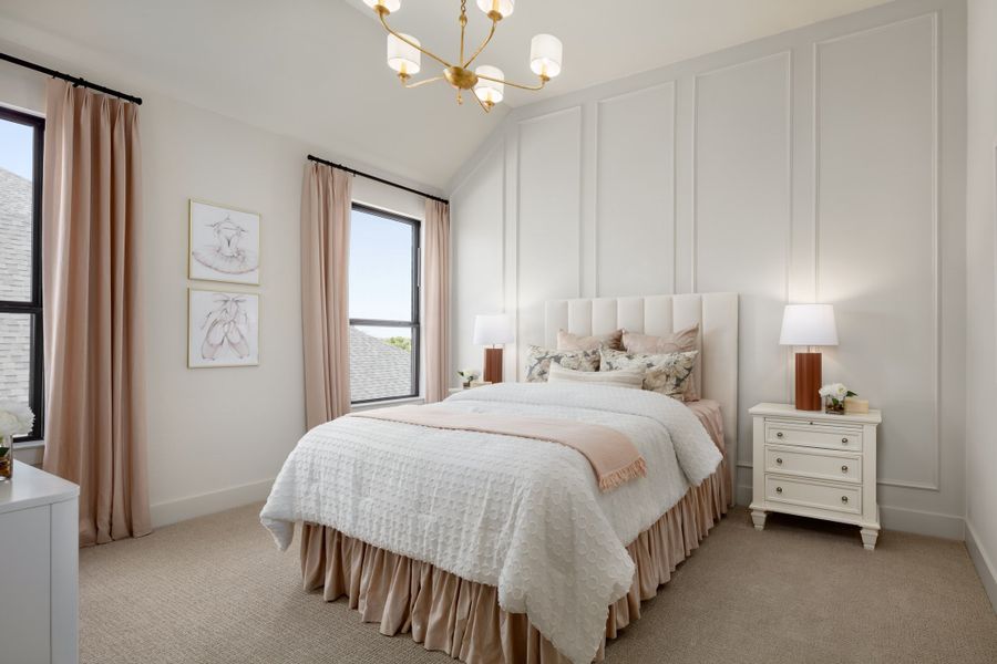 Furnished interior in a model home at Light Farms Graham/Reagan in Celina (Image 20). Furnished interior in a model home at Light Farms Graham/Reagan in Celina (Image 20).