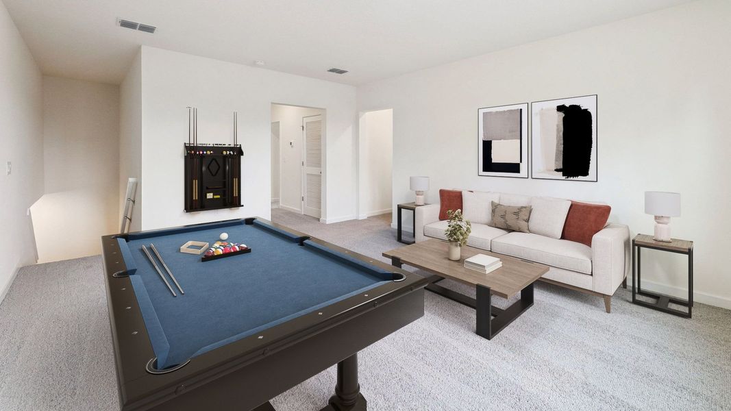 Furnished interior in a model home at Archers Mill in Ormond Beach (Image 20).