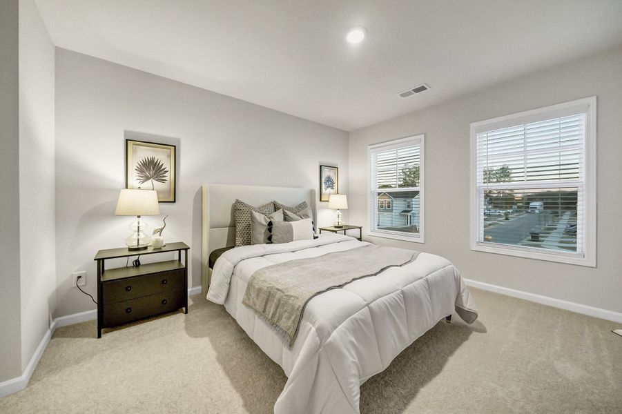 Furnished interior in a model home at Village at Boulware in Lugoff (Image 30).
