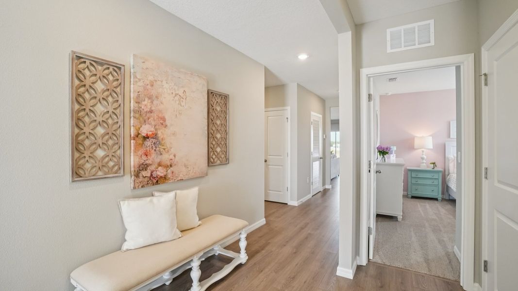 Furnished interior in a model home at Summit View in Dade City (Image 23).