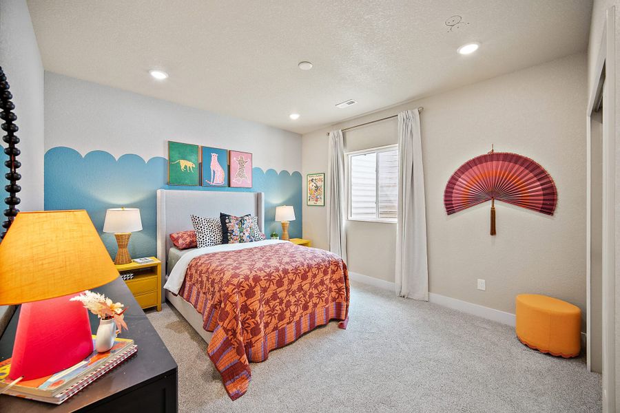 Furnished interior in a model home at The Glen-12 in Colorado Springs (Image 48).