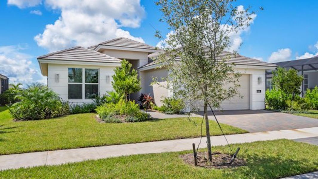Front exterior of a home in the BELTERRA community, located in Port St. Lucie, FL (Image 66). Front exterior of a home in the BELTERRA community, located in Port St. Lucie, FL (Image 66).