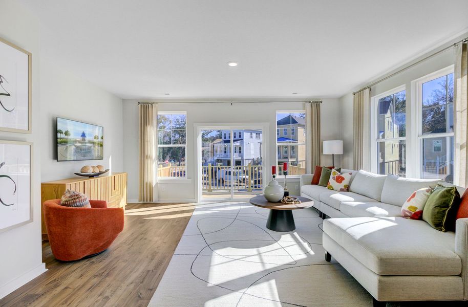 Bright, open living spaces designed for comfort and style