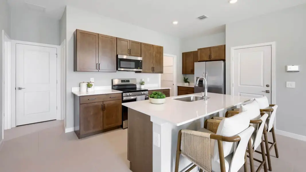 Furnished interior in a model home at Blossom Trail in Greenacres (Image 27). Furnished interior in a model home at Blossom Trail in Greenacres (Image 27).