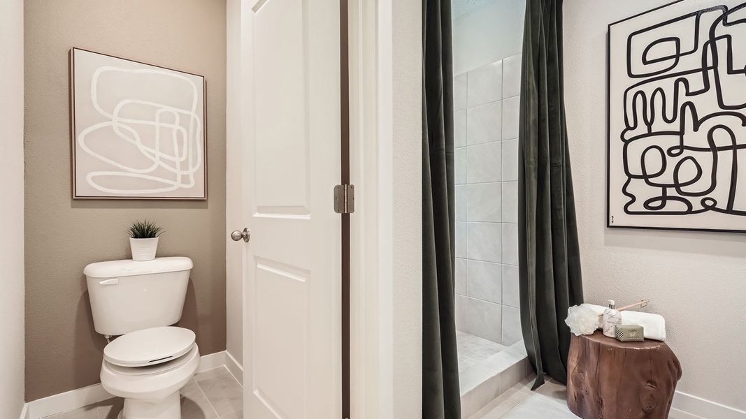 Furnished interior in a model home at Ashwood Cove in Lake Worth (Image 17).