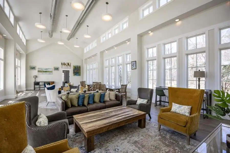 Furnished interior in a model home at 751 South in Durham (Image 6).