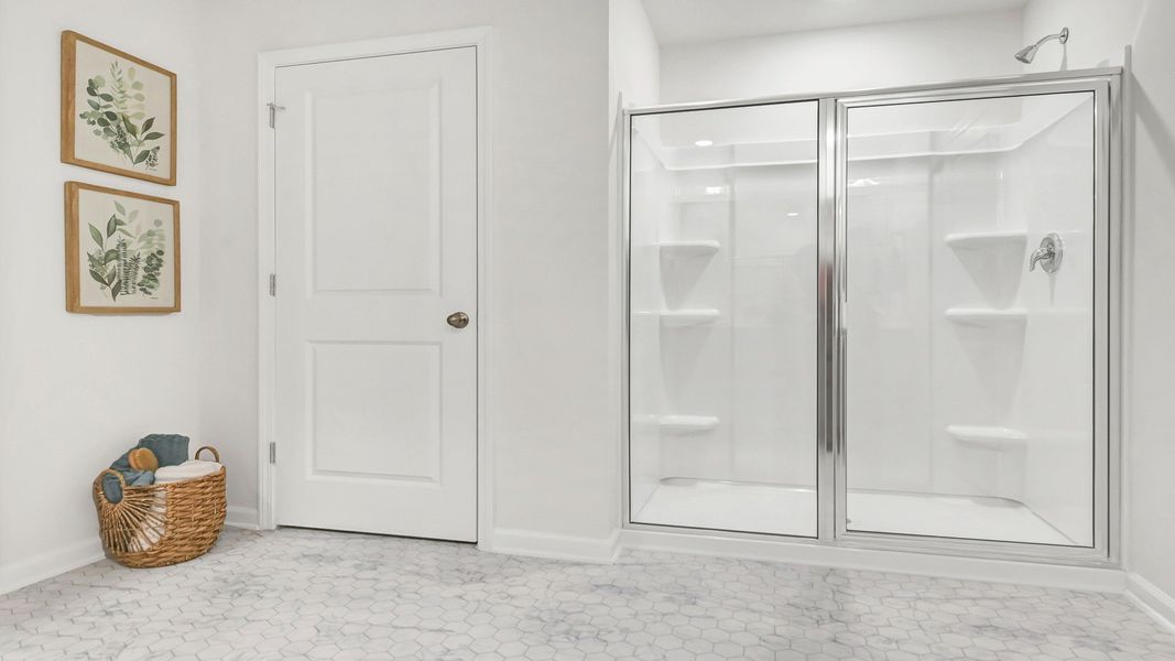 Furnished interior in a model home at Grand Oaks in Columbia (Image 42).