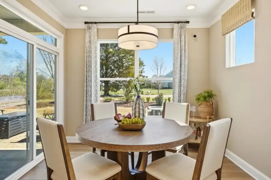 Furnished interior in a model home at Paisley Pointe in Boiling Springs (Image 38).