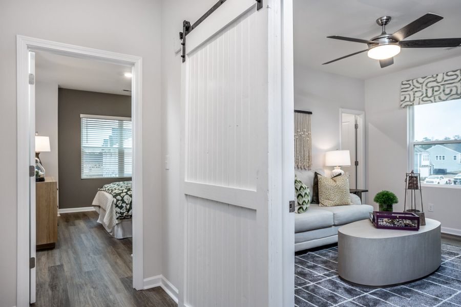 Furnished interior in a model home at The Knoll at White Oak in Garner (Image 11). Furnished interior in a model home at The Knoll at White Oak in Garner (Image 11).